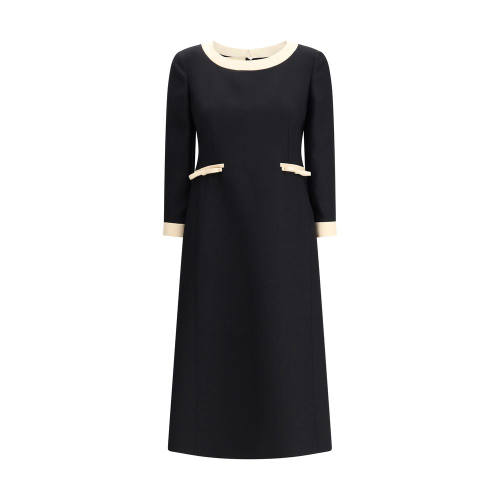 Valentino Wollkleid mit Schleife
