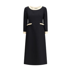 Valentino Wollkleid mit Schleife