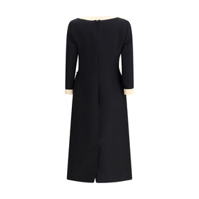Valentino Wollkleid mit Schleife