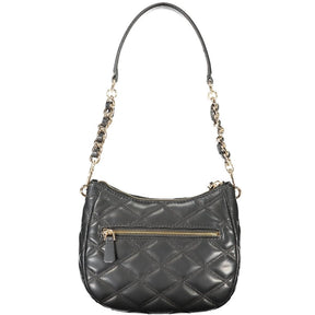 Guess Jeans Schwarze Polyethylen-Handtasche