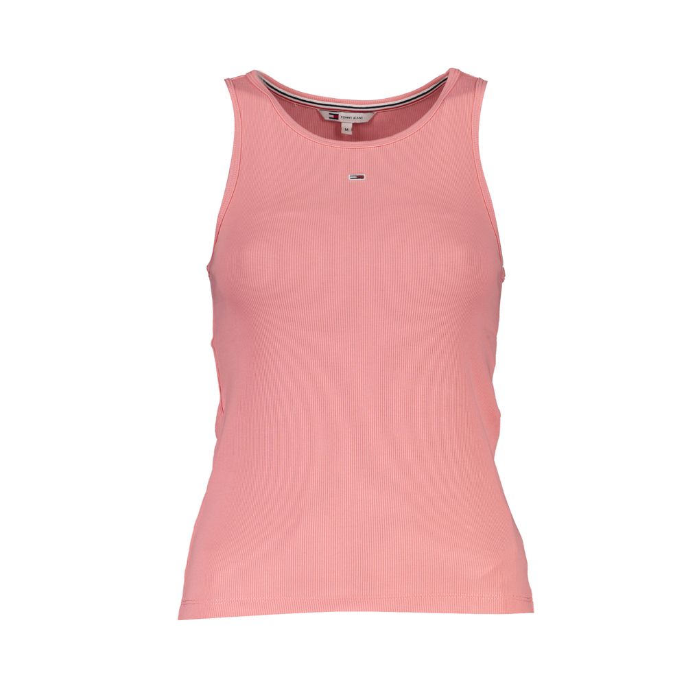 Tommy Hilfiger Rosa Baumwoll-Tank-Top