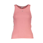 Tommy Hilfiger Rosa Baumwoll-Tank-Top