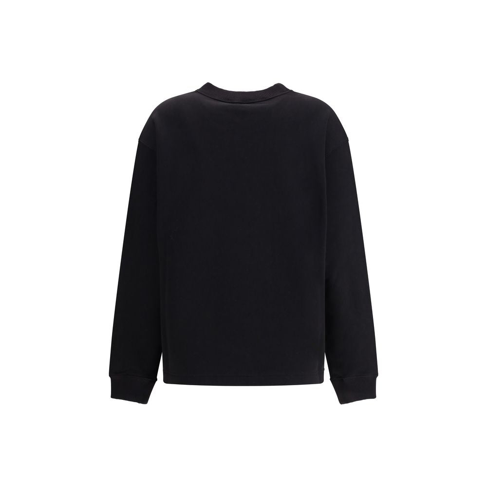 Dolce & Gabbana Baumwoll-Sweatshirt mit Aufnäher
