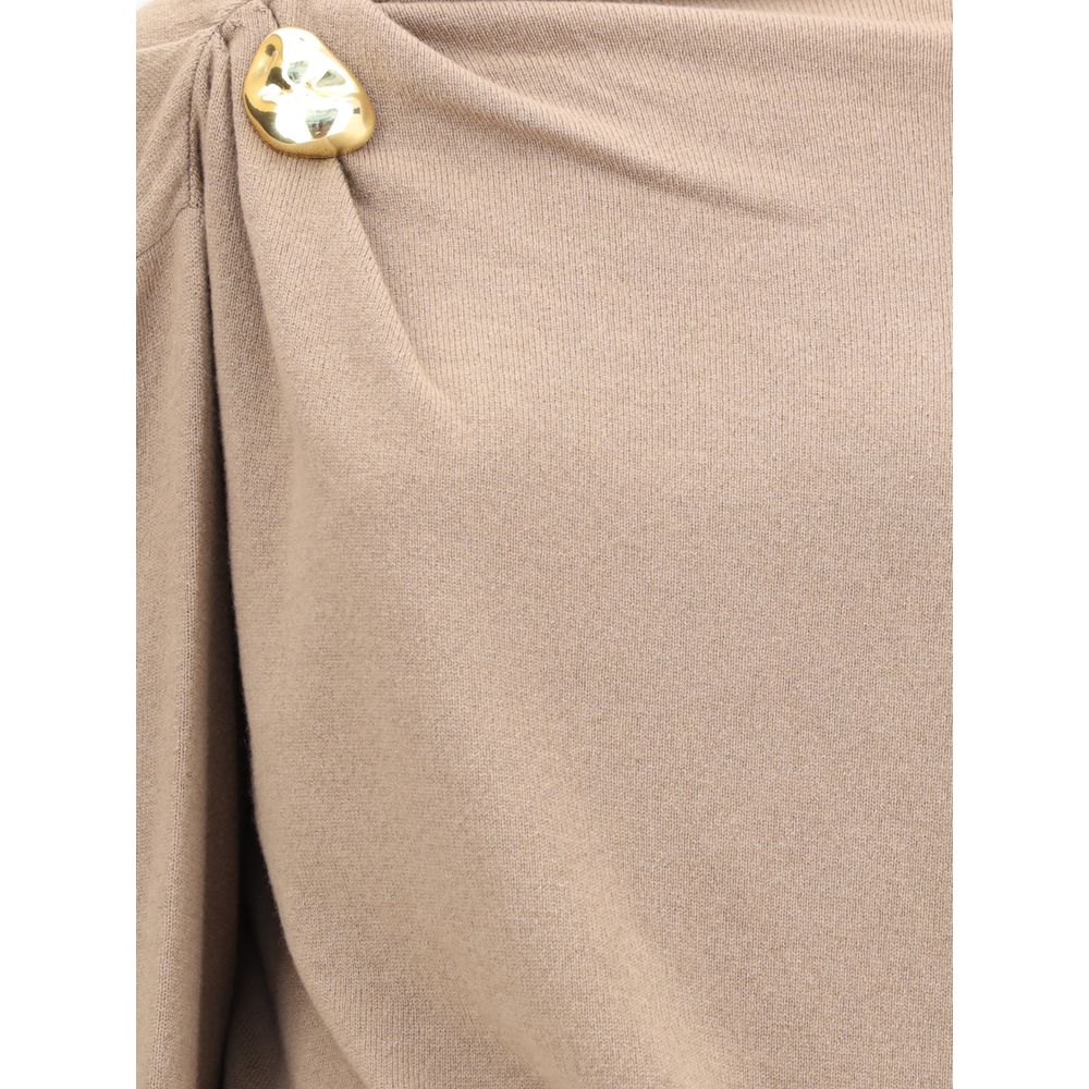 Fabiana Filippi Langes Kleid aus Wolle