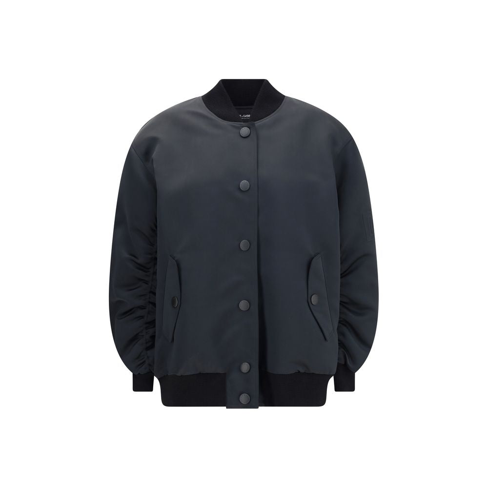 Dolce & Gabbana Übergroße Jacke mit geprägtem Druck