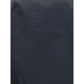 Dolce & Gabbana Übergroße Jacke mit geprägtem Druck