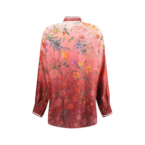 Gucci Seidenblumenhemd