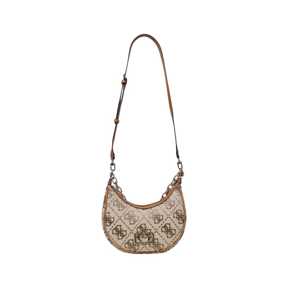 Guess Beige Polyester Handtasche