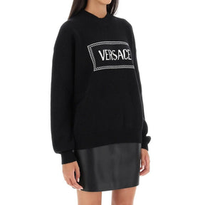 Versace Schwarzer Woll-Sweatshirt