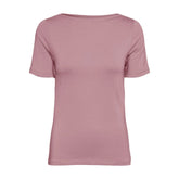 Vero Moda Rosa T-Shirt aus Viskose