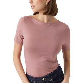 Vero Moda Rosa T-Shirt aus Viskose