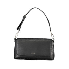 Calvin Klein Schwarze Polyester Handtasche