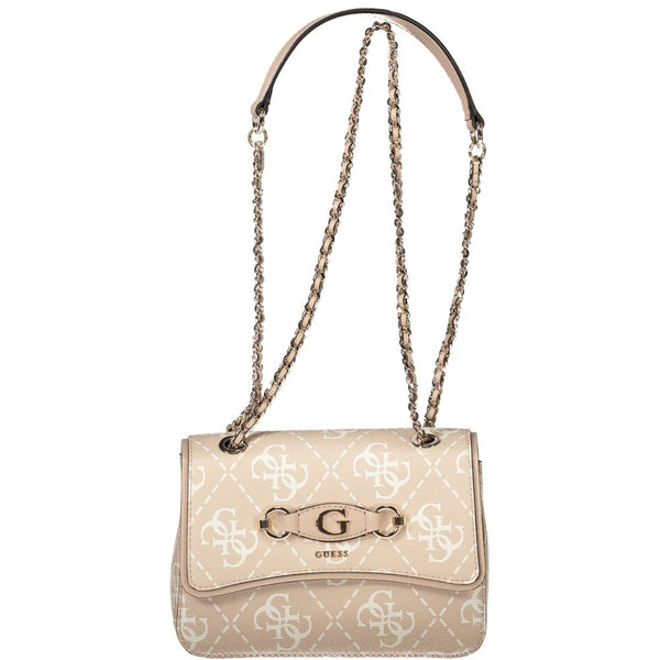 Guess Jeans Rosa Polyethylen-Handtasche