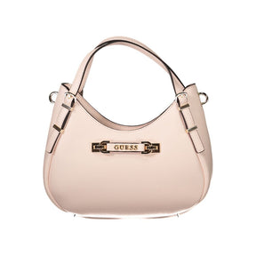 Guess Jeans Rosa Polyethylen-Handtasche