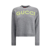 Gucci Grauer Woll-Sweatshirt