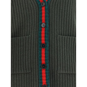 Gucci Grüner Wollpullover ohne Ärmel