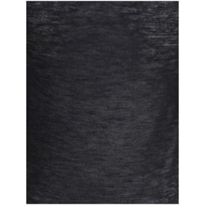 Saint Laurent Schwarzes Kaschmir-Langarmshirt