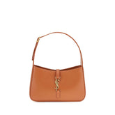 Saint Laurent Orangefarbene Kalbshaut Bos Taurus Schultertasche