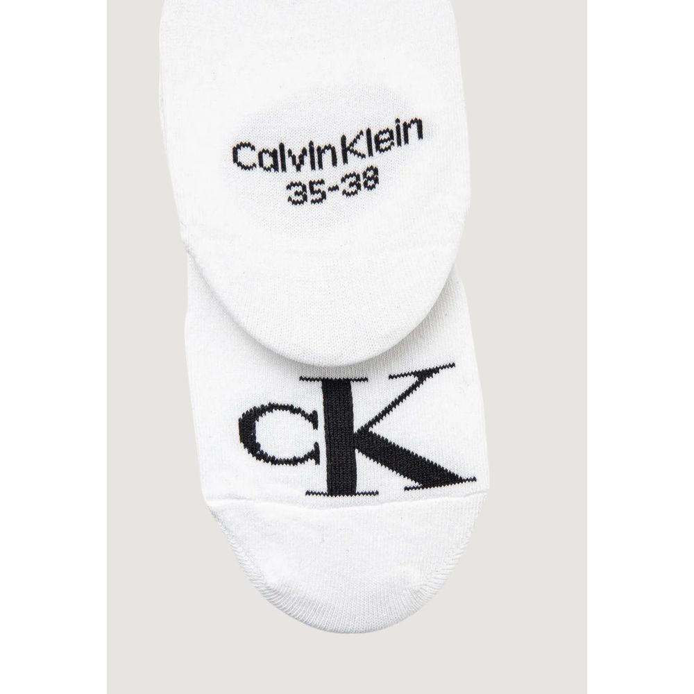 Calvin Klein Jeans Weiße Baumwollsocken