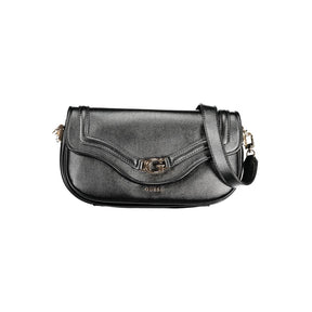 Guess Jeans Handtasche aus schwarzem Polyethylen