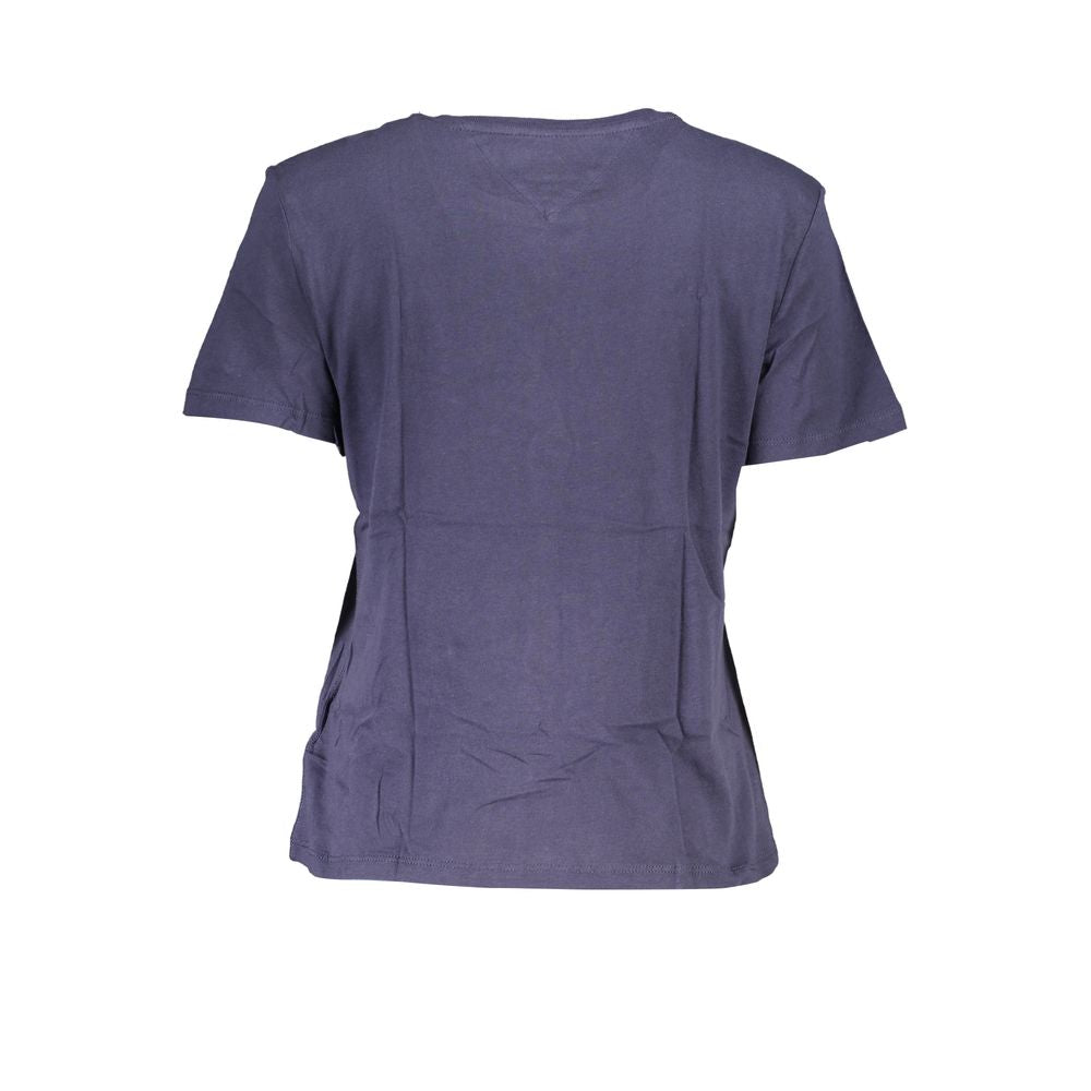 Tommy Hilfiger Baumwoll-T-Shirt in Blau
