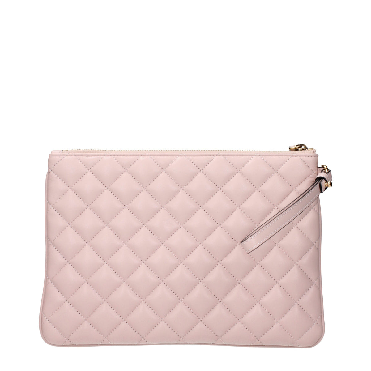 Versace Pinke Leder-Clutch
