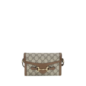 Gucci Braune Polyethylen Schultertasche