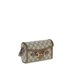 Gucci Braune Polyethylen Schultertasche