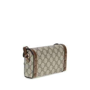 Gucci Braune Polyethylen Schultertasche