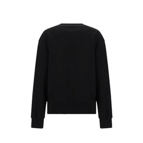 Versace Baumwoll-Sweatshirt in Schwarz