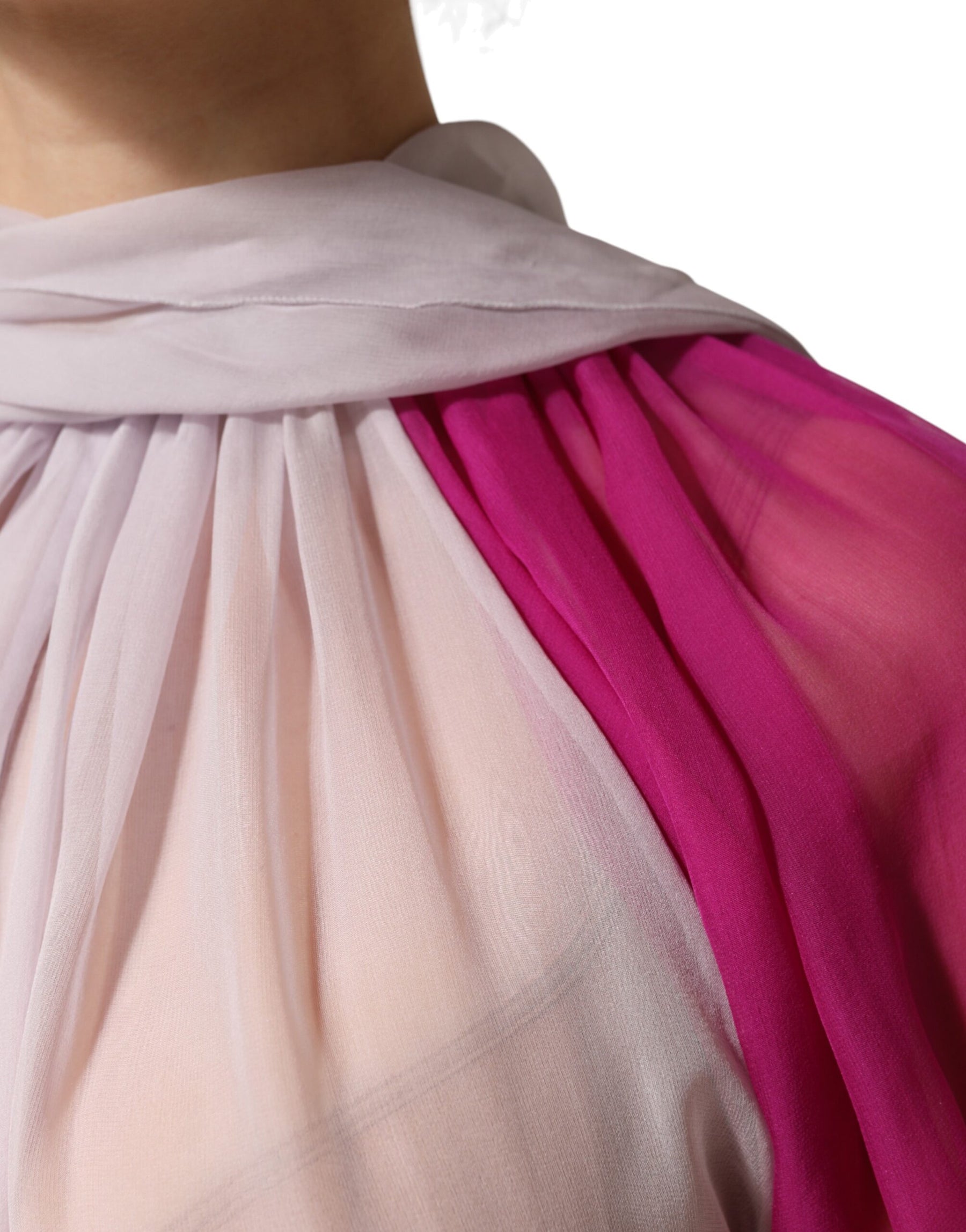 Dolce & Gabbana Seidenbluse mit kurzen Ärmeln und bunten Mustern