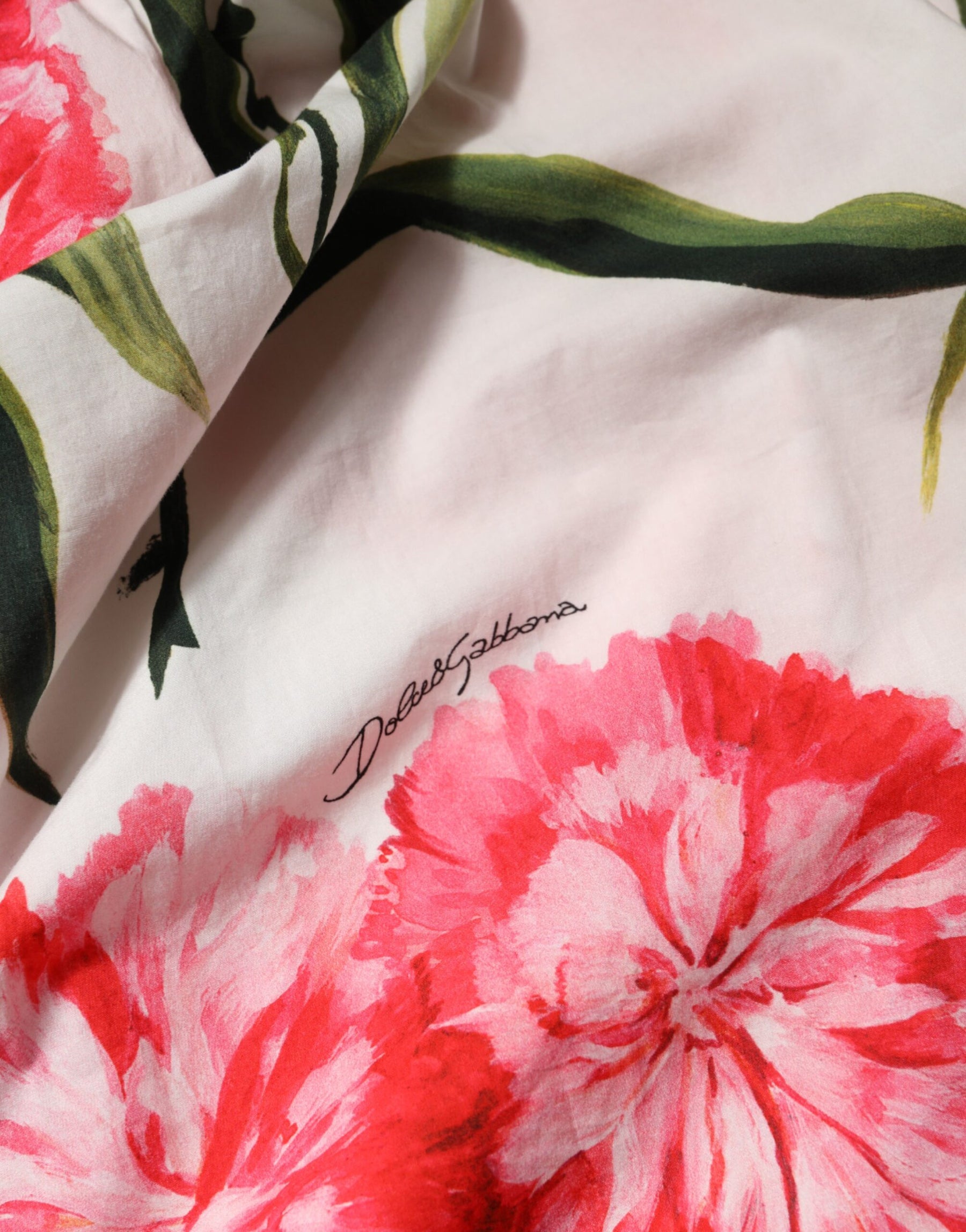 Dolce & Gabbana Bluse mit Blumenmuster und Off-Shoulder-Ausschnitt