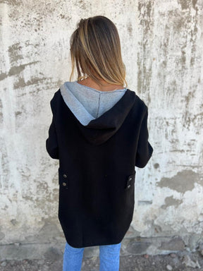 Cool Hoodie Long Sleeve Outerwear - Dein stylischer Herbstsbegleiter