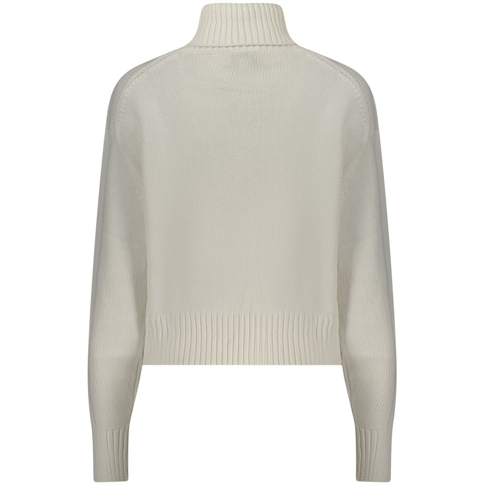 Calvin Klein Baumwollpullover in Weiß