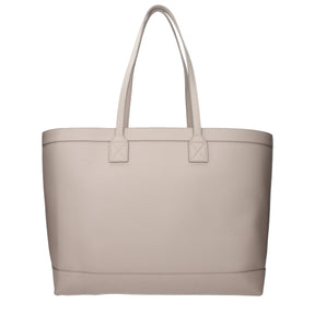 Burberry Beigefarbene Leder-Umhängetasche