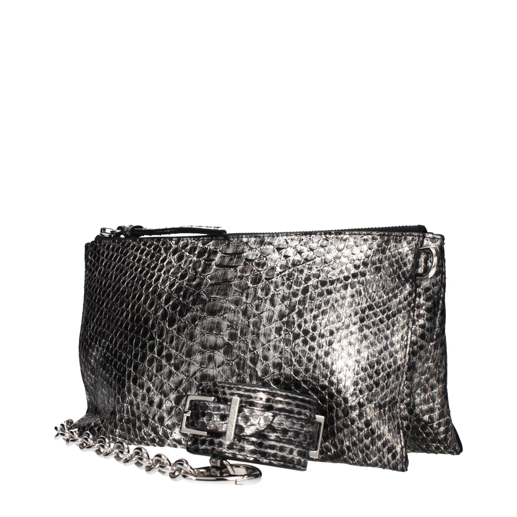 Tom Ford Grau-Schlangenhaut-Handtasche
