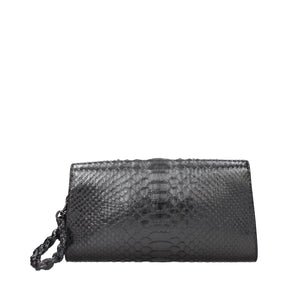 Tom Ford Grau-Schlangenhaut-Clutch