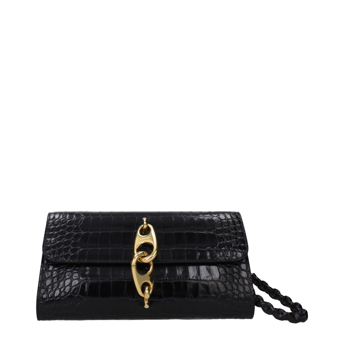 Tom Ford Schwarze Leder-Clutch