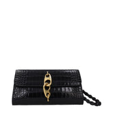 Tom Ford Schwarze Leder-Clutch