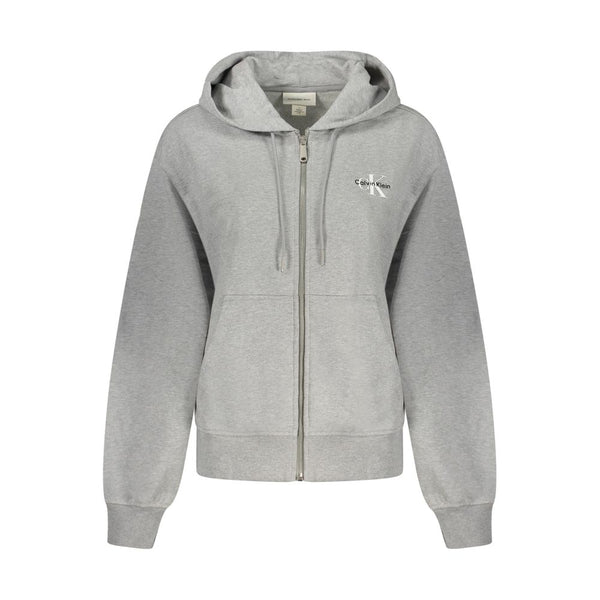 Calvin Klein Grauer Baumwoll-Sweatshirt
