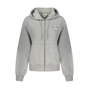 Calvin Klein Grauer Baumwoll-Sweatshirt