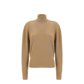 Burberry Beiger Woll-Sweatshirt