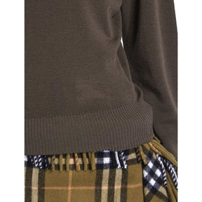 Burberry Brauner Woll-Sweatshirt