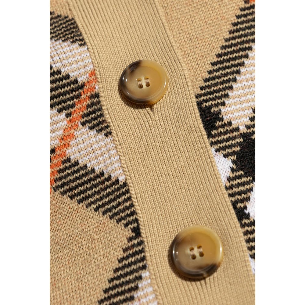 Burberry Brauner Mohair-Cardigan