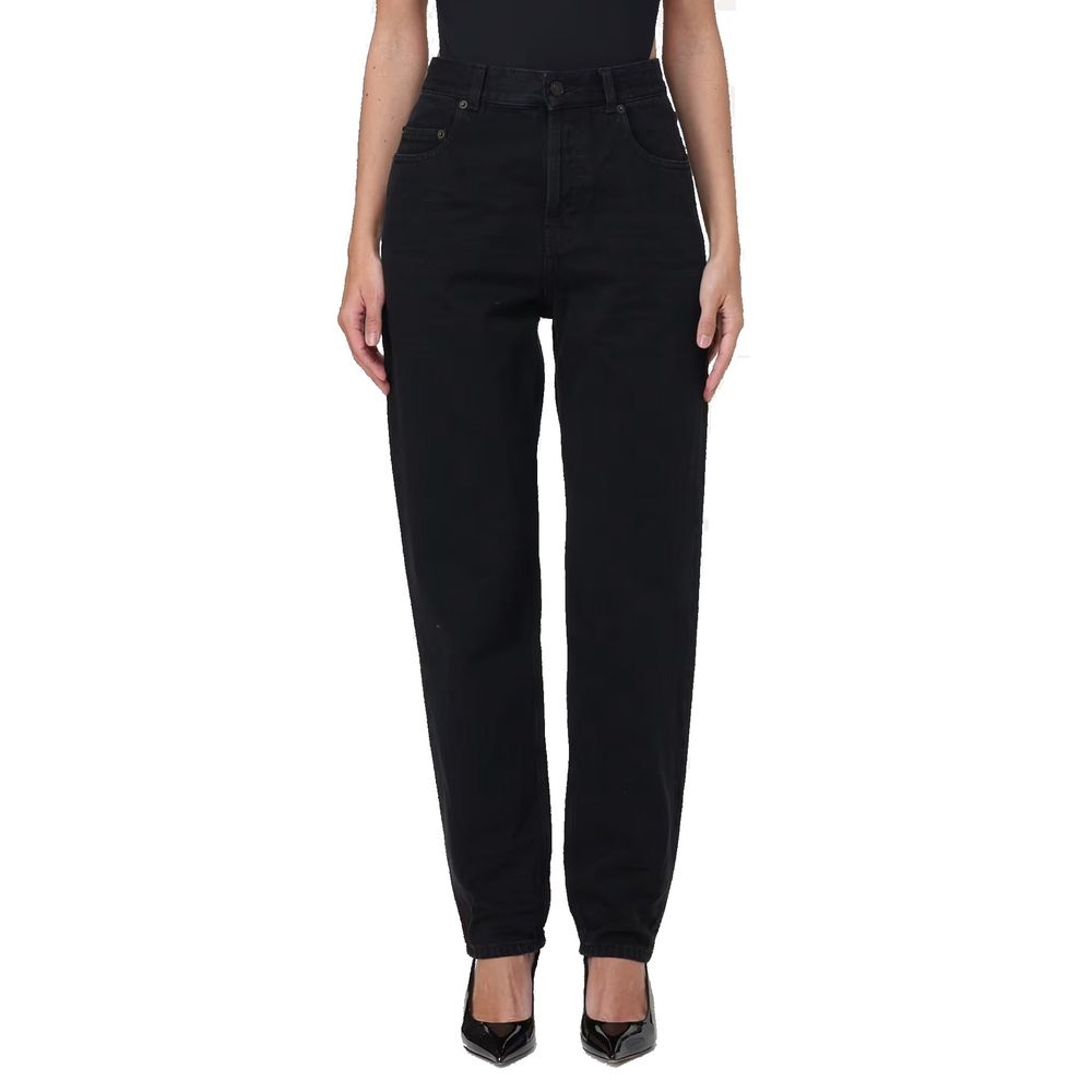 Saint Laurent Schwarze Baumwoll-Jeans