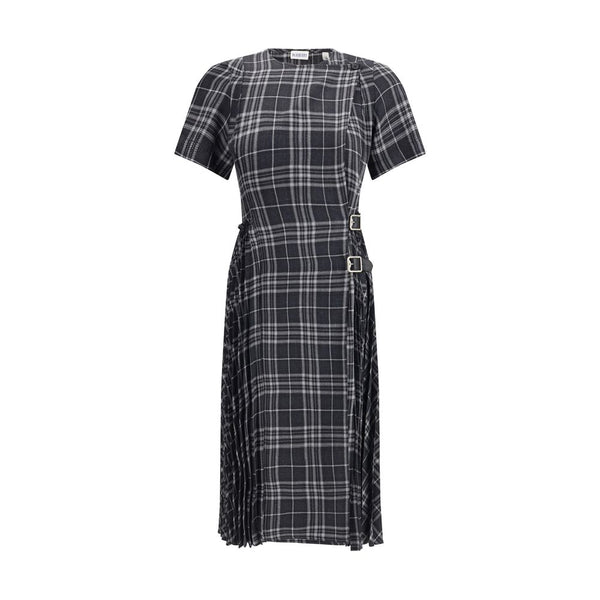 Burberry Graues Polyester-Kleid für den Alltag