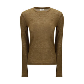 Saint Laurent Grüne Kaschmir-Kleidung