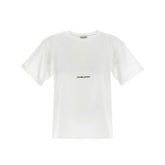 Saint Laurent Weißes Baumwoll-T-Shirt