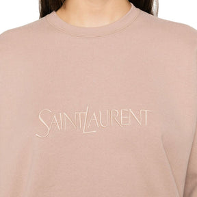 Saint Laurent Baumwoll-Sweatshirt in Multicolor