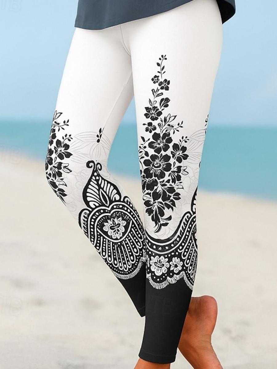 Herbstsfrische Floral Print Pants - Eleganz trifft auf Komfort